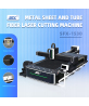 SFX 2000W 3000W 6000W 1530 Metal Sheet and Tube Fiber Laser Cutting Machine